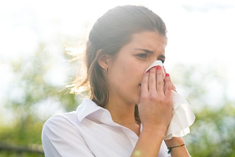 Hay fever: it gets right up your nose!