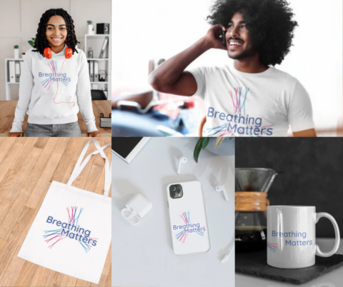 New Breathing Matters Merchandise