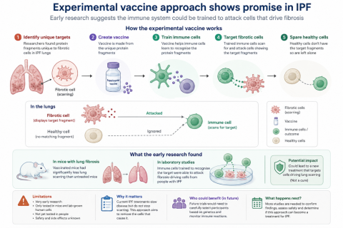Could a vaccine treat IPF?